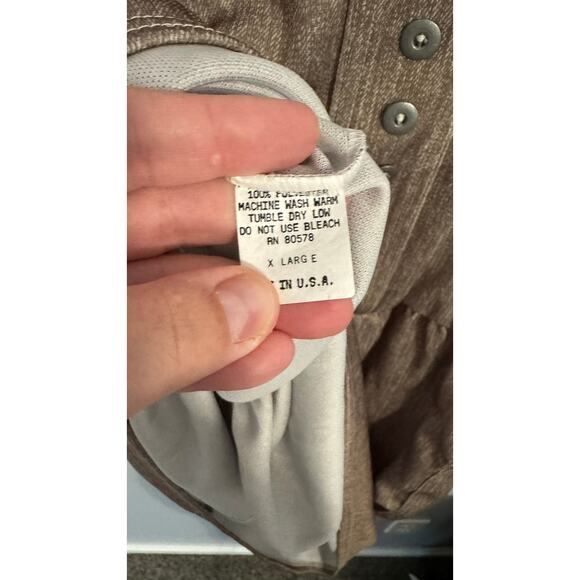 NEW Vintage Linda Lori NY Sleeveless Half Button Down Dress Pockets Size XL - Picture 5 of 7